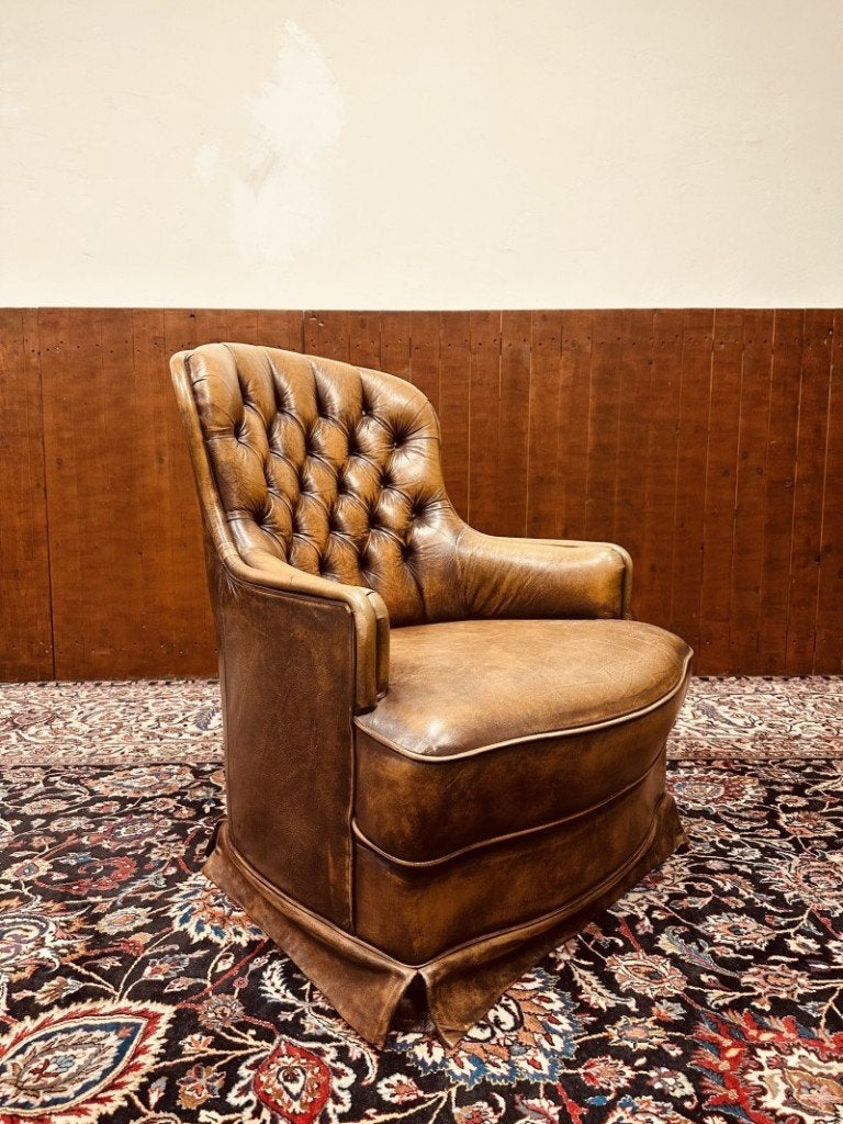 Engelse Chesterfield Fauteuil, Ophalen
