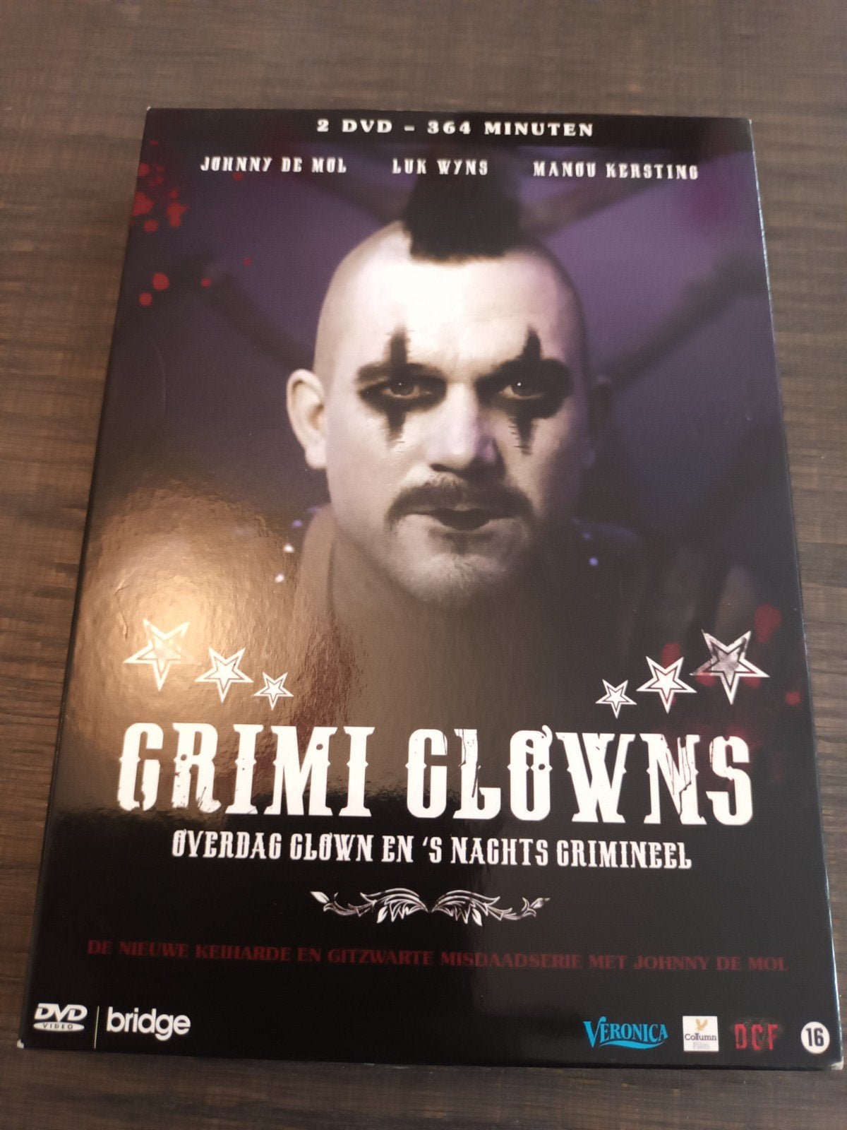 2-dvd Crimi Clowns seizoen 1, Ophalen of Verzenden, Zo goed als nieuw