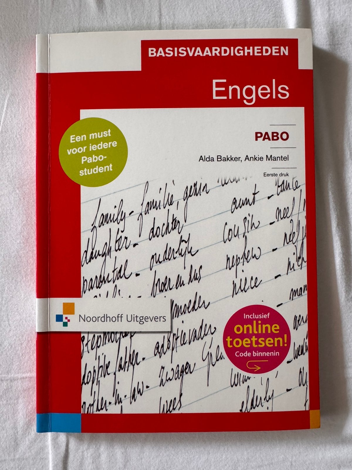 Basisvaardigheden Engels PABO, Boeken, Studieboeken en Cursussen, Ophalen of Verzenden, Alpha, Zo goed als nieuw, HBO