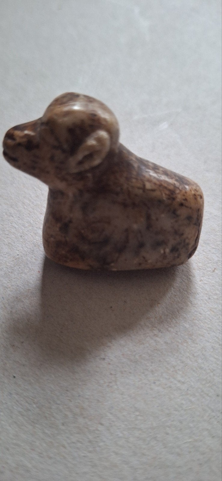 Vintage Beeldje Schaap of Lam -, Ophalen, Gebruikt, Boerderijdier, Beeldje of Figuurtje
