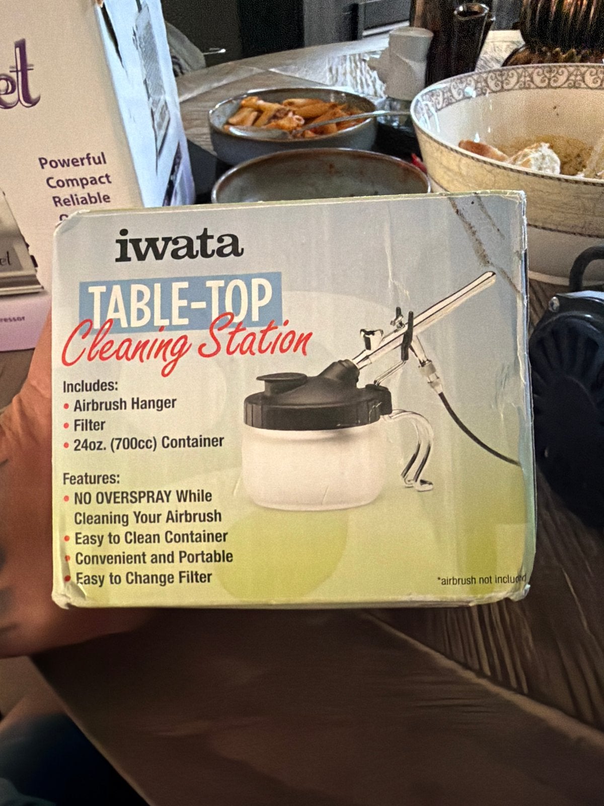 Iwata Table-Top Cleaning Station voor Airbrush, Ophalen of Verzenden, Nieuw, Airbrush en Toebehoren