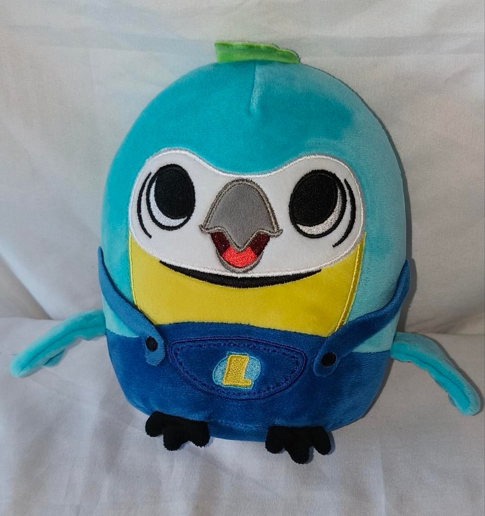 Lewiatan Knuffel Blauwe Vogel Minion Stijl, Overige merken, Overige karakters, Overige typen, Blauw