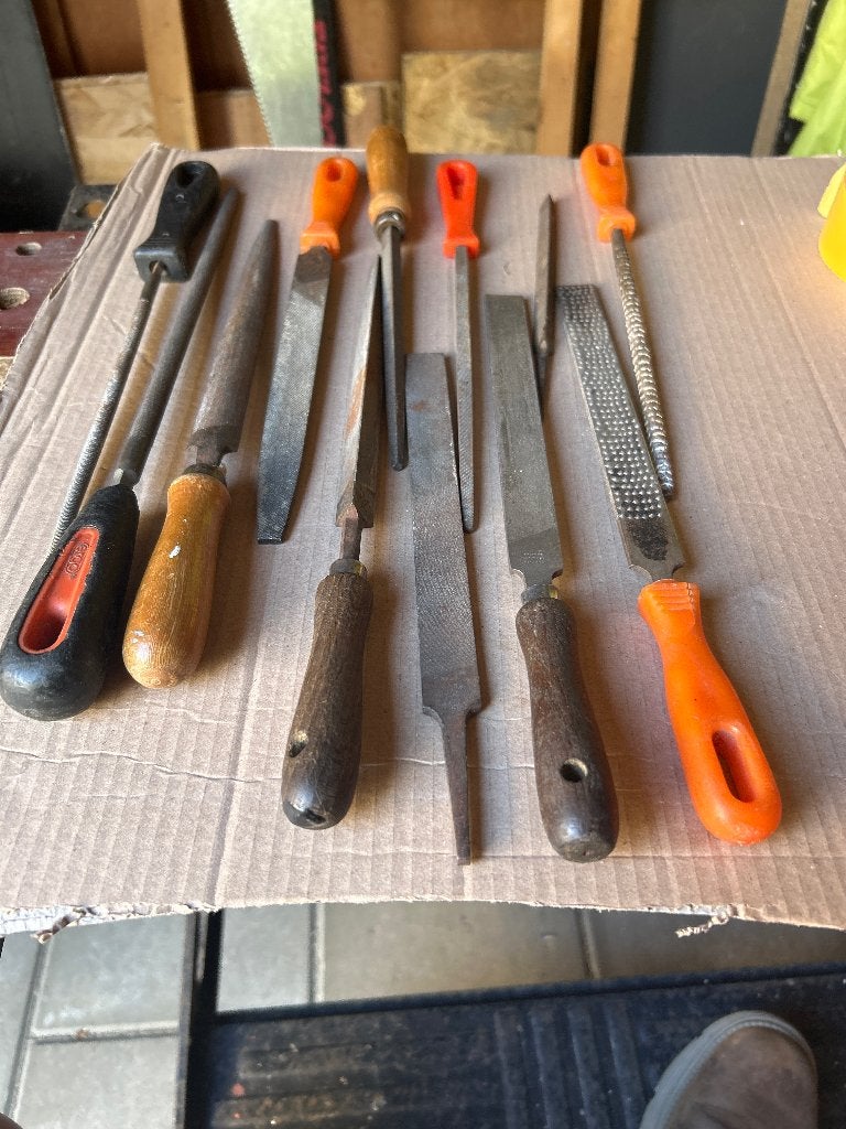 Diverse vijlen (oud gebruikt), Ophalen, Gebruikt, Overige typen, Overige merken