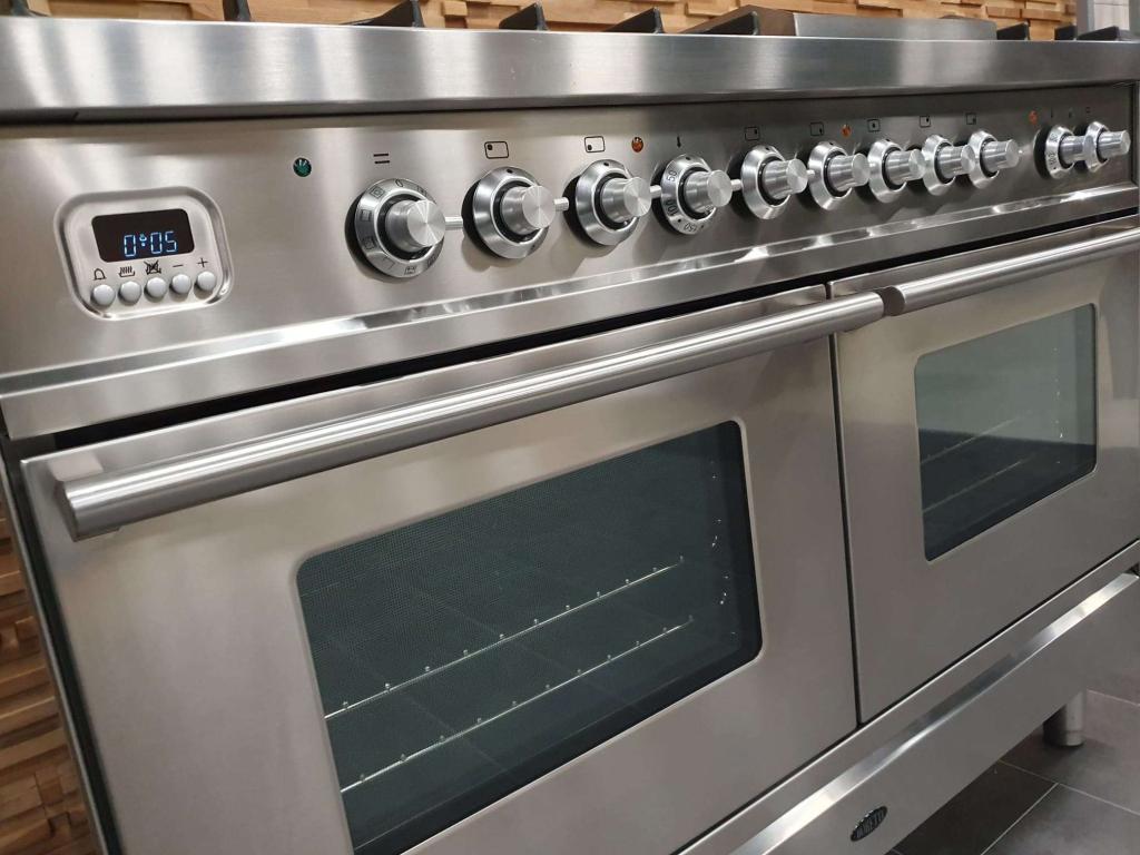 Luxe Boretti Fornuis 120cm RVS 2 multifunctionele ovens!, Niet ingevuld, 60 cm of meer, Niet ingevuld, Ophalen of Verzenden