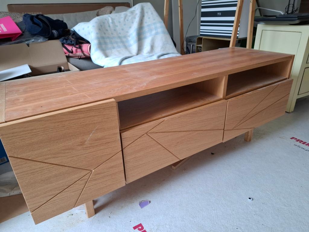 Bolia TV console 130x40x50, Ophalen of Verzenden, 25 tot 50 cm, Minder dan 100 cm
