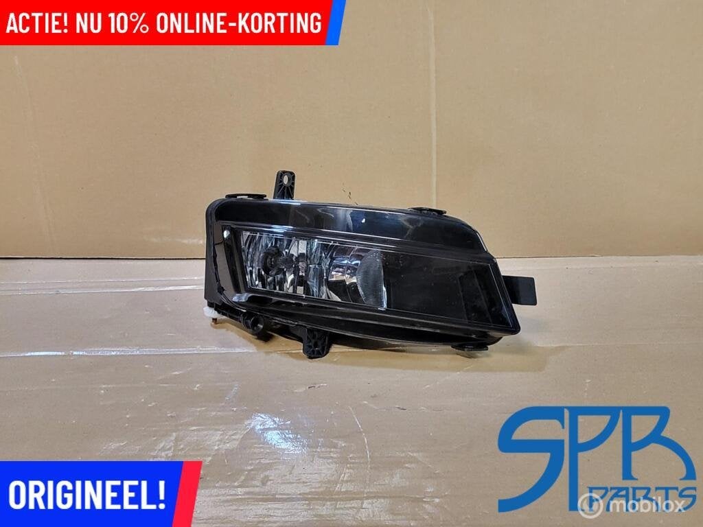 VW GOLF 7 VII MISTLAMP RECHTSVOOR ORIGINEEL MIST LAMP LICHT, Gebruikt, VOLKSWAGEN, Volkswagen, Ophalen of Verzenden