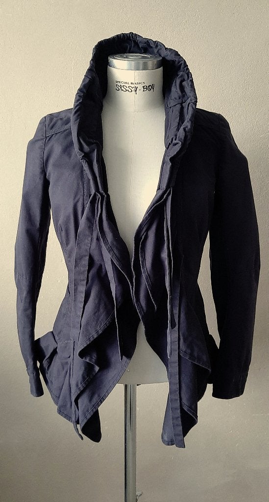 NIEUW Marithé + François Girbaud, donkerblauw jasje, mt S, Blauw, Marithé+François Girbaud, Nieuw, Ophalen of Verzenden