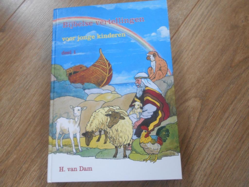 H. van Dam Bijbelse vertellingen voor jonge kinderen deel 1, Boeken, Ophalen of Verzenden, Zo goed als nieuw, Christendom | Protestants