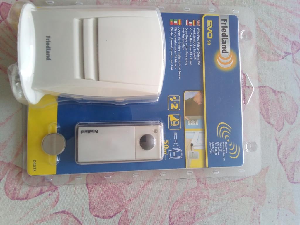 Friedland EVO 50 draadloze deurbel set, Ophalen