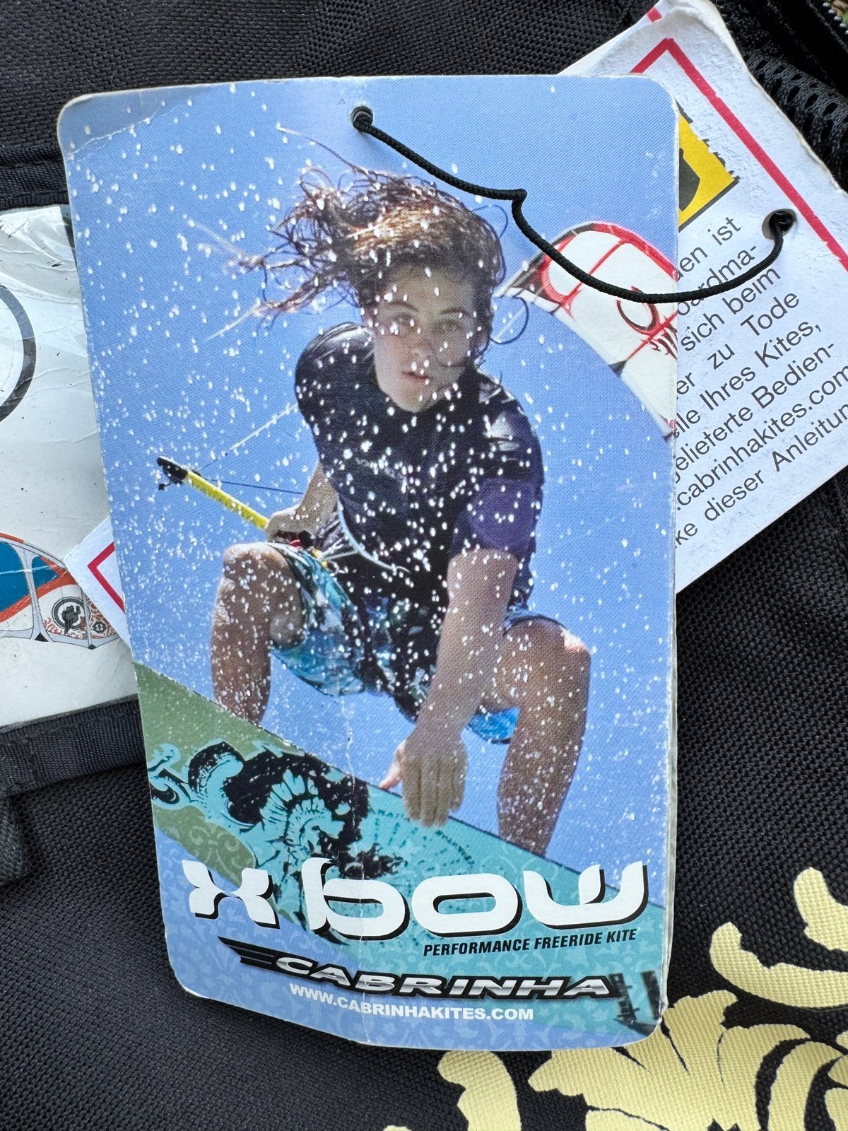 Cabrinha XBow Kitesurf set, Watersport en Boten, Kitesurfen, Twintip, Ophalen, Gebruikt, 12 m²