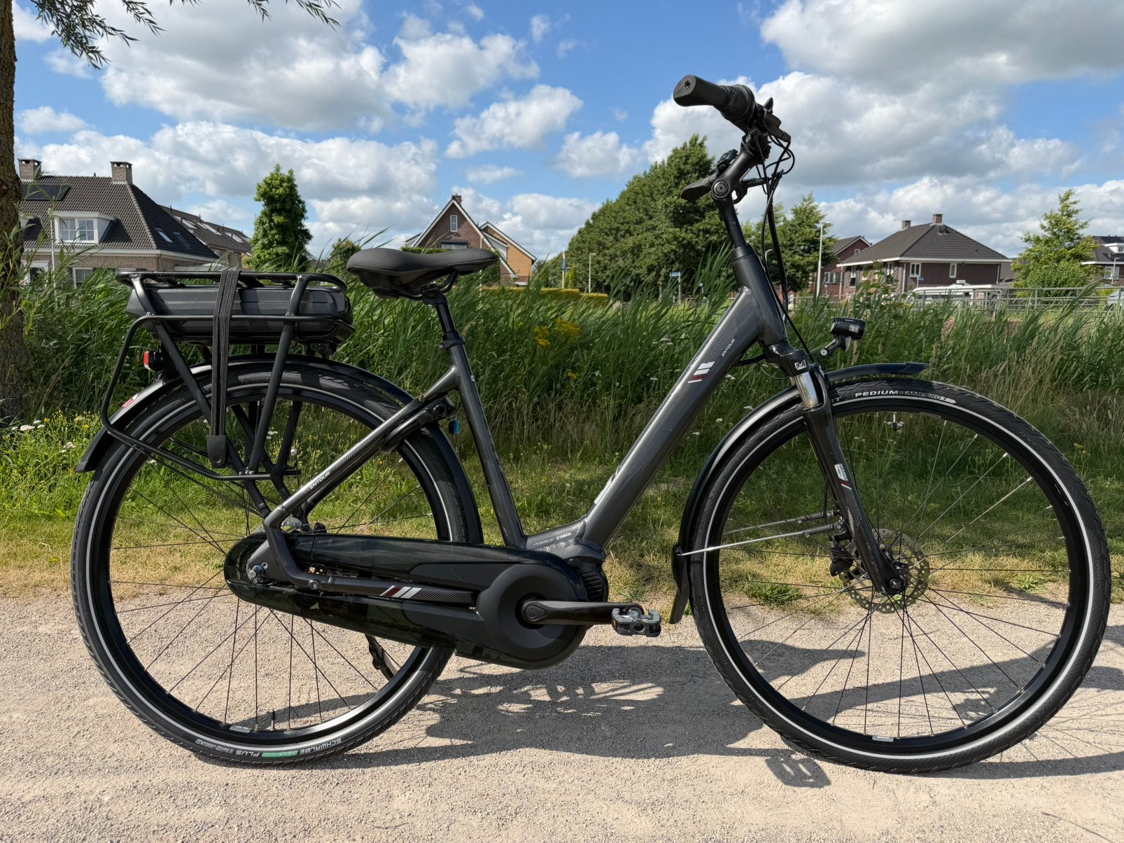 Giant entour e+ Elektrische dames fiets 500 watt accu, Ophalen, Giant, Zo goed als nieuw, 47 tot 51 cm