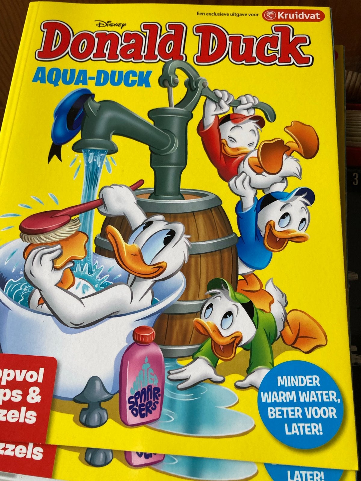 Donald Duck Aqua-Duck - Kruidvat exclusieve uitgave, Eén stripboek, Verzenden, Zo goed als nieuw