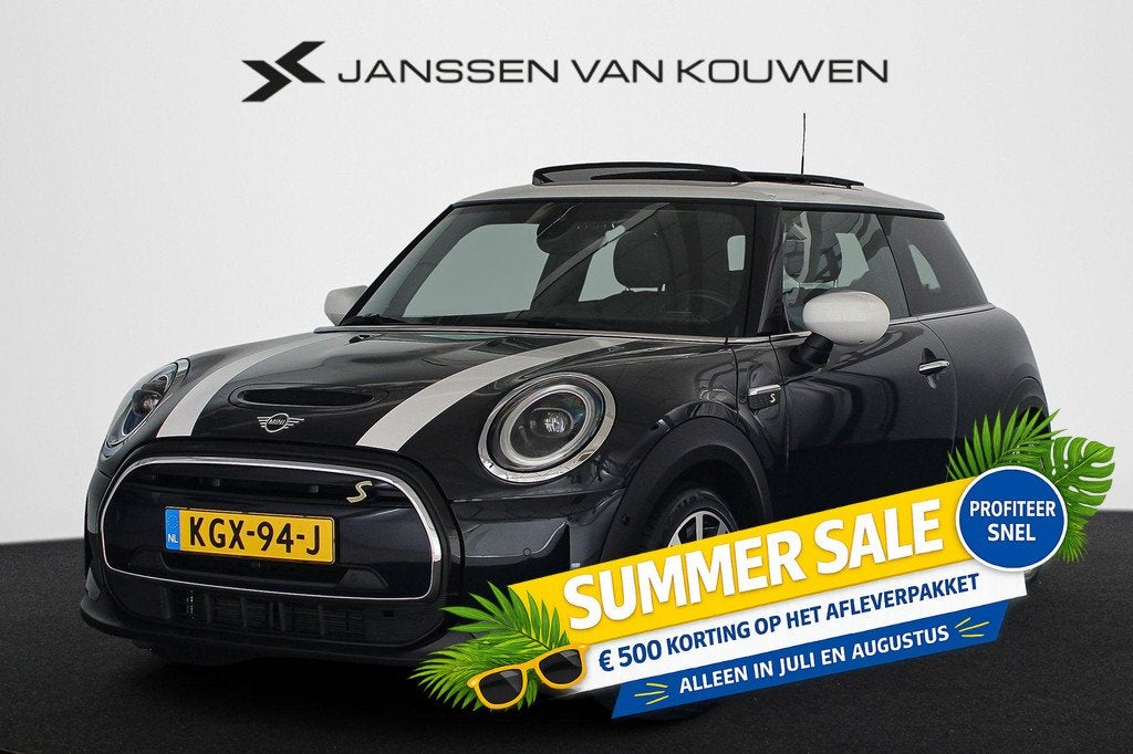 MINI Electric Yours 33 kWh Panoramadak Head-Up Harman Kardon, Auto's, Mini, Automatische klimaatregeling, Gebruikt, 33 kWh, Mini Electric