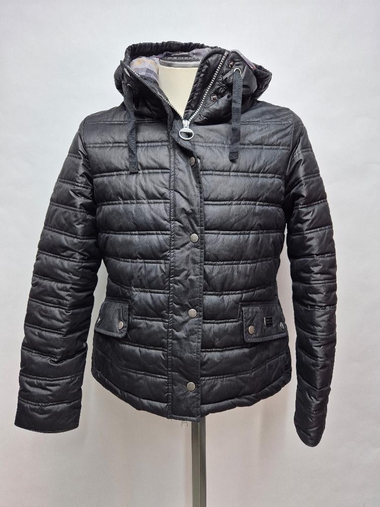 Barbour dames dons jas, maat 40 Top!, Kleding | Dames, Jassen | Winter, Maat 38/40 (M), Barbour, Zwart, Ophalen of Verzenden