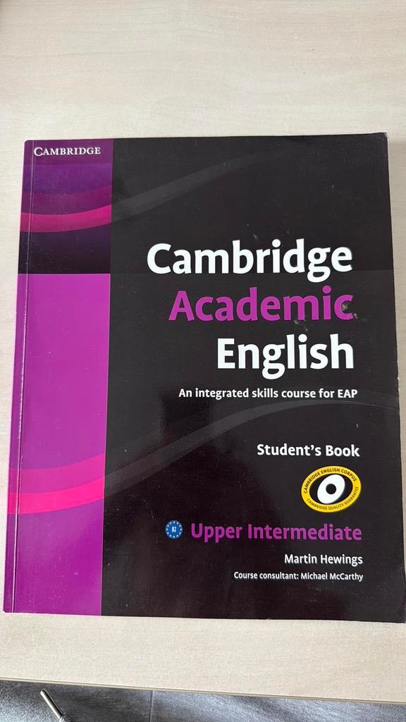 Cambridge Academic English, Boeken, Informatica en Computer, Ophalen of Verzenden, Zo goed als nieuw