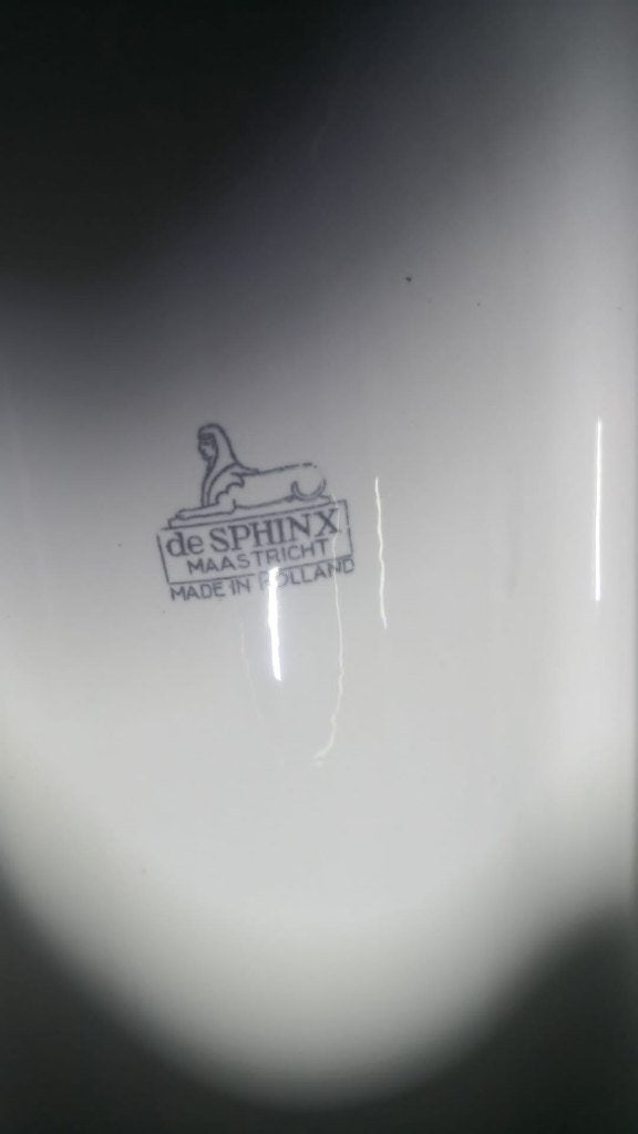 antieke sphinx porseleine wastafels met zuil, Ophalen, Gebruikt, Chroom, Wastafel