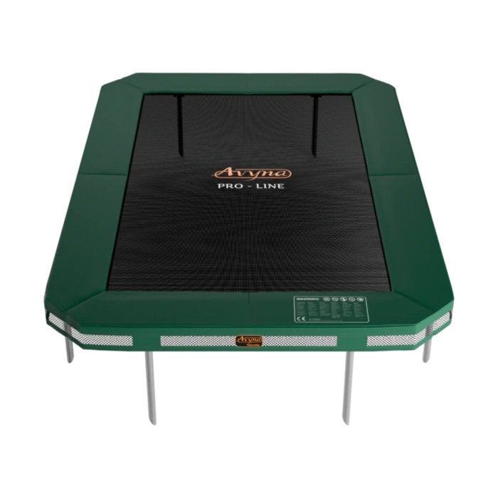 Nieuw! Avyna Pro-Line InGround Trampoline 380x255 cm Groen, Ophalen, Nieuw