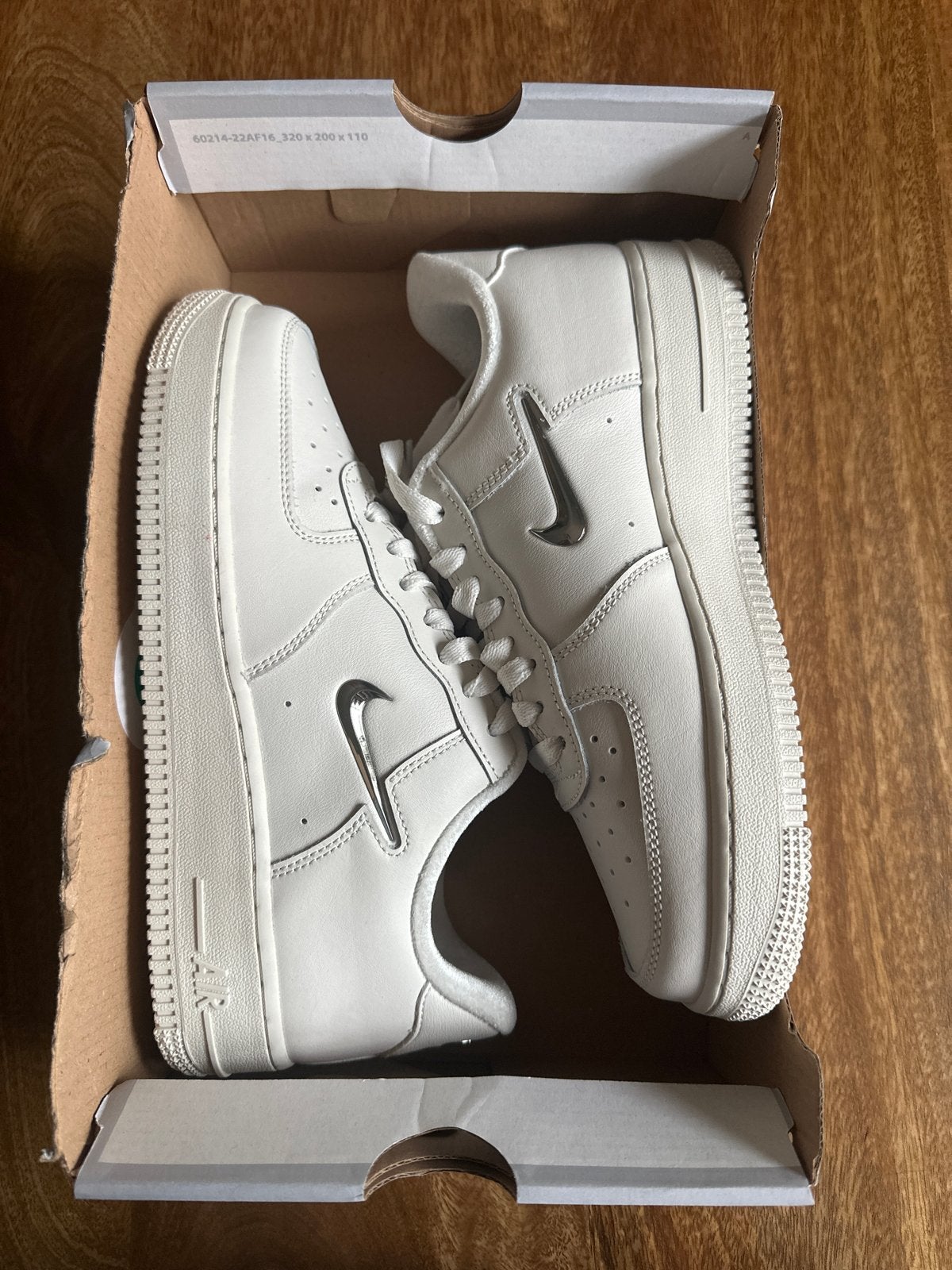 Nike WMNS Air Force 1 '07 Phantom/Metallic Silver, Overige kleuren, Nieuw, Ophalen of Verzenden, Sneakers of Gympen