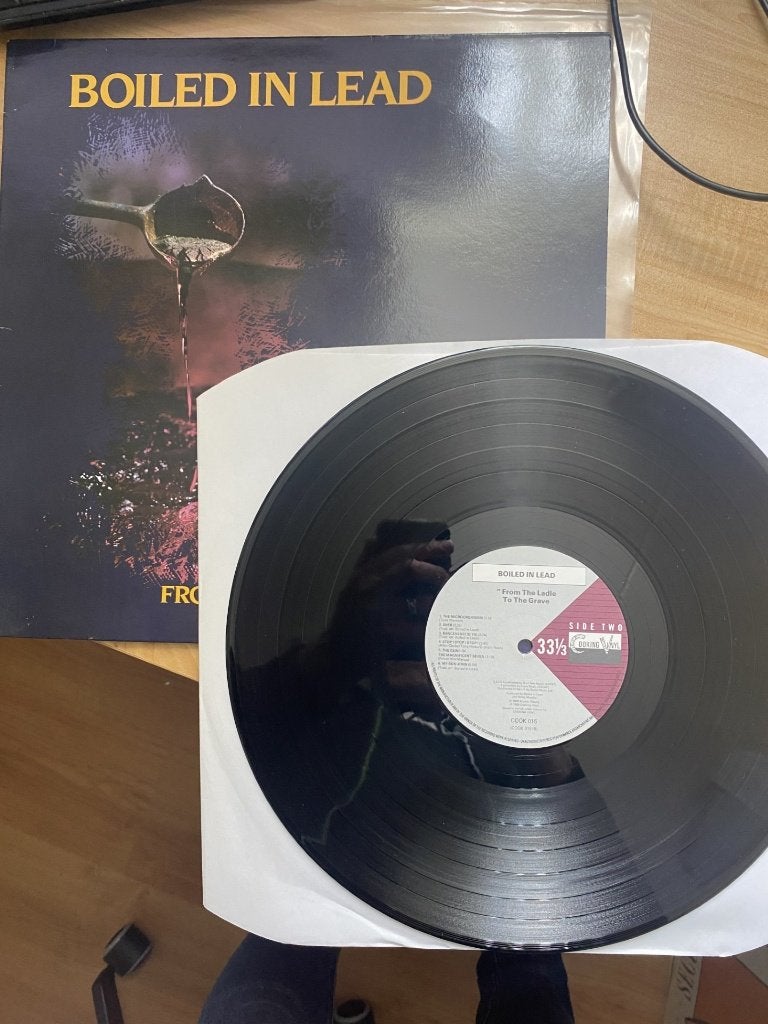 Boiled In Lead – From The Ladle To The Grave, LP, Ophalen of Verzenden, Zo goed als nieuw, 12 inch