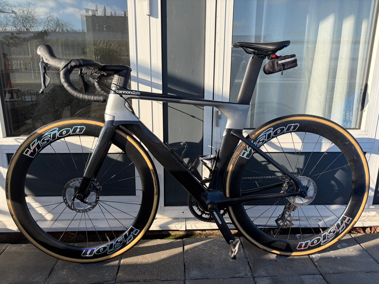 Cannondale SystemSix Carbon Ultegra 2022 mt 54, 28 inch, Carbon, Heren, Zo goed als nieuw