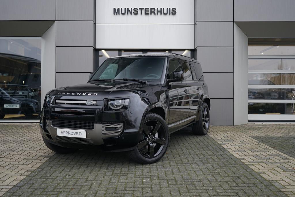 Land Rover Defender 110 P300e 110 X-Dynamic SE | Voorstoelen, Auto's, Land Rover, Automaat, 12 maanden, Gebruikt, 38 km/l