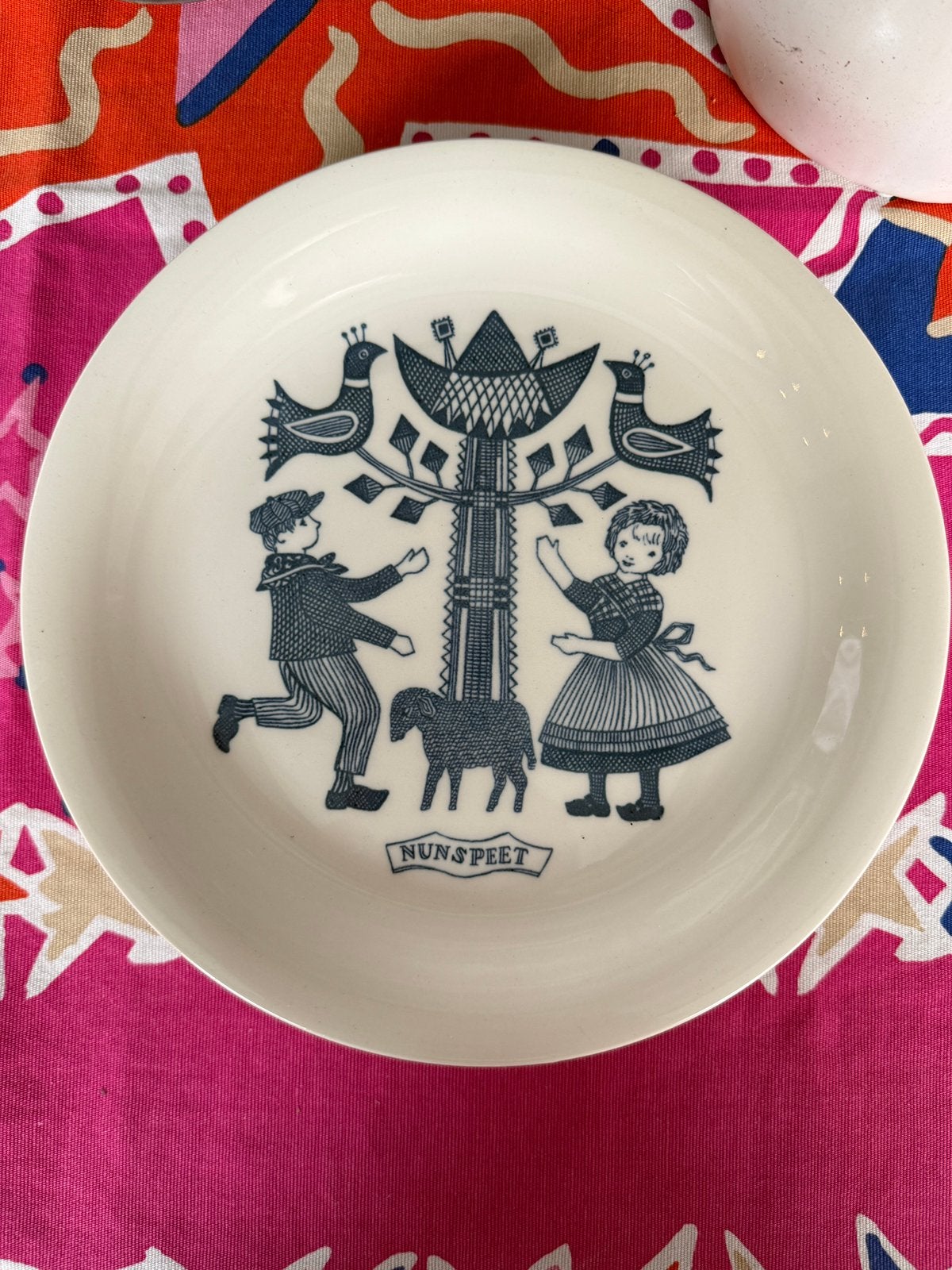 Vintage ontbijt bordjes royal sphinx maastricht, Verzenden
