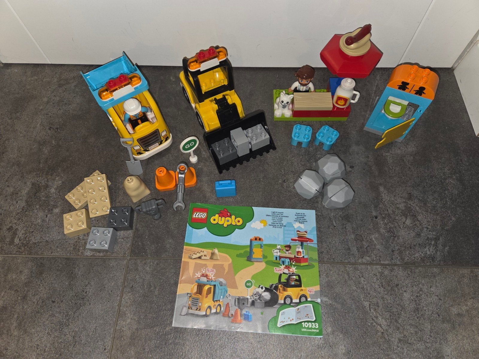 duplo bouwplaats, Ophalen, Zo goed als nieuw, Duplo