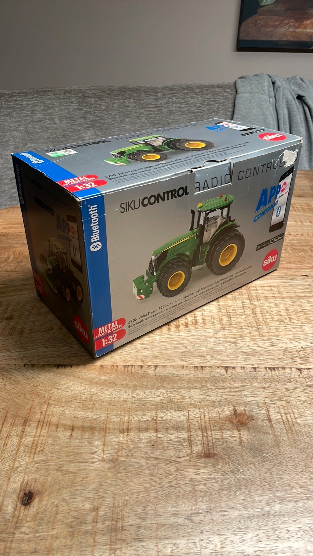 Siku control john deere 7290R, Ophalen of Verzenden, Zo goed als nieuw, Tractor of Landbouw, SIKU