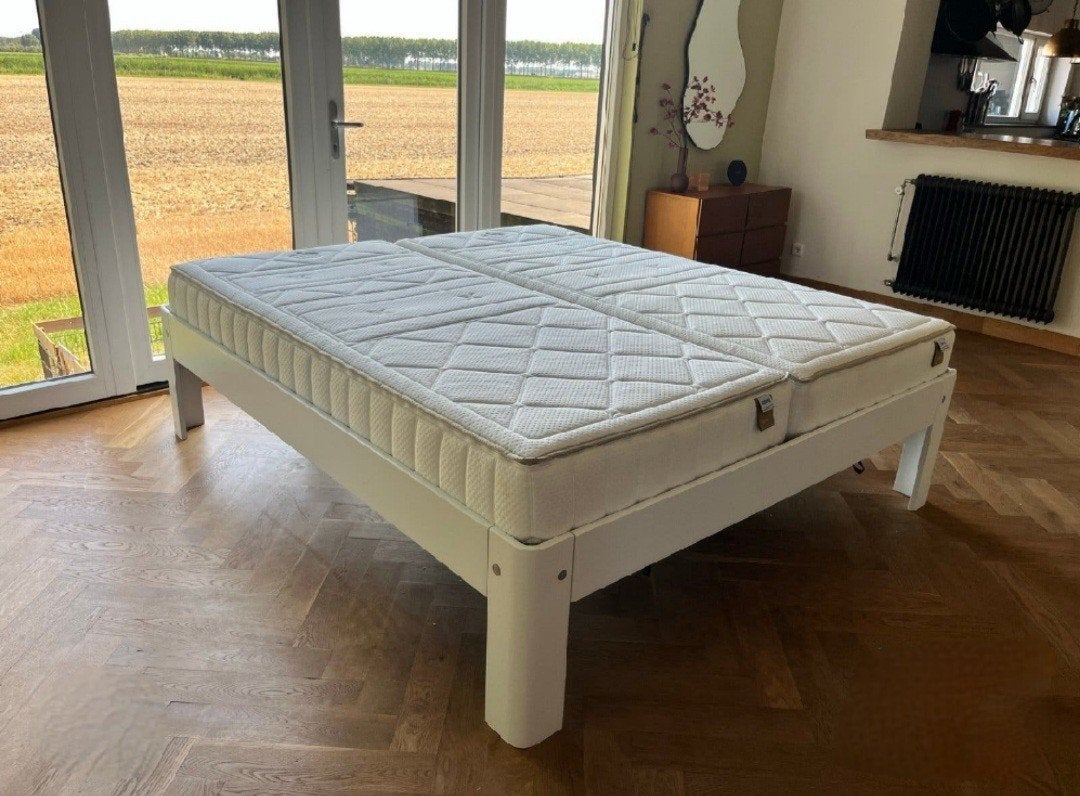 Auping Vivo matrassen 90x200 (2 stuks), Ophalen, 90 cm, Tweepersoons, Zo goed als nieuw