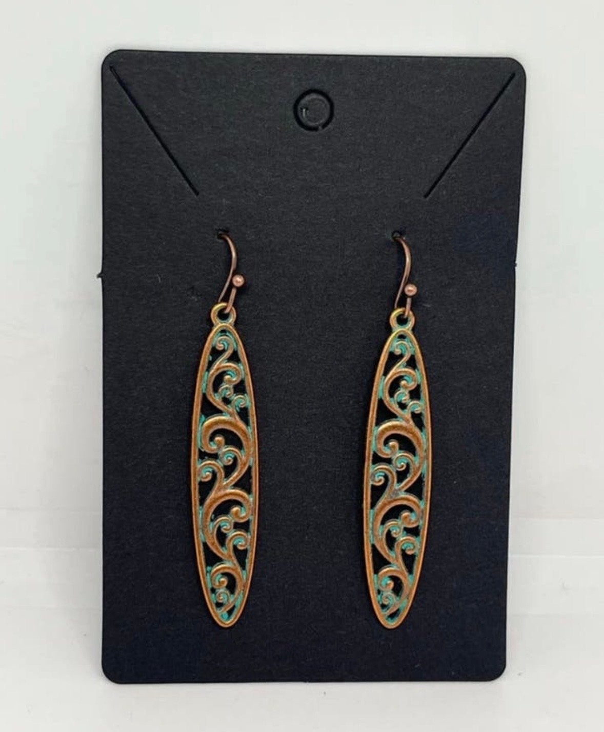 Nieuwe Bronskleurige Boho oorbellen, Sieraden, Tassen en Uiterlijk, Oorbellen, Overige materialen, Hangers, Bruin, Verzenden