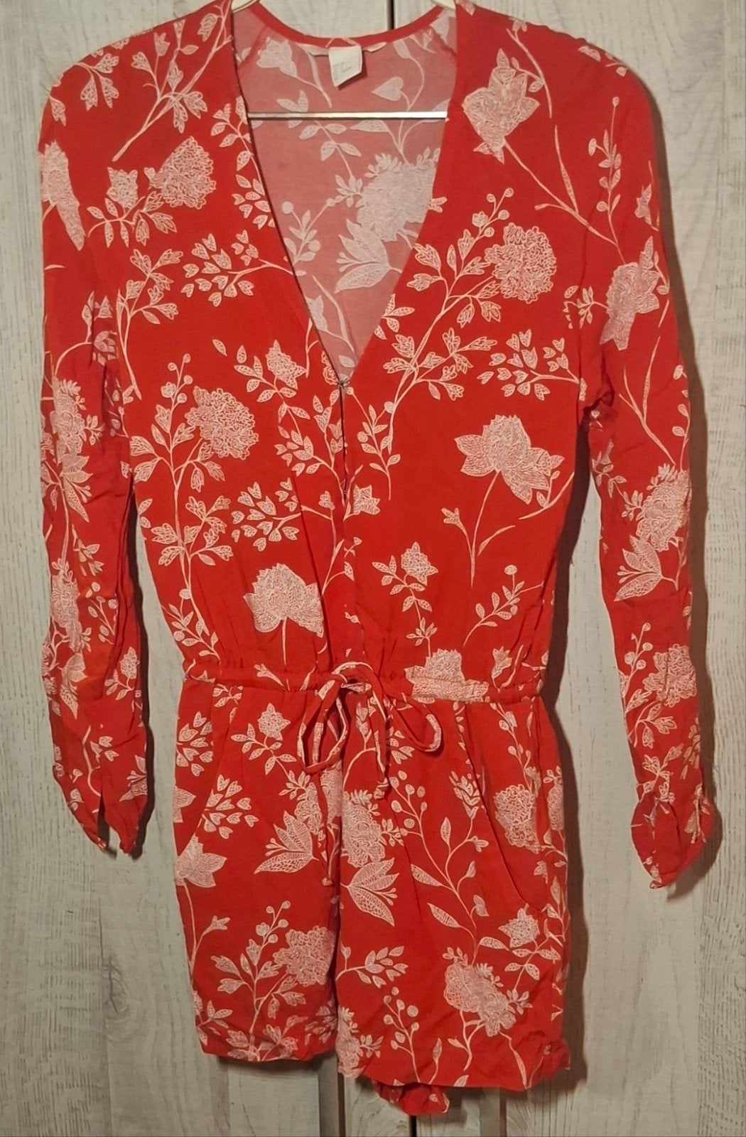Mooie rode jumpsuit mt S zgn, Ophalen of Verzenden, Zo goed als nieuw, Maat 36 (S), Rood