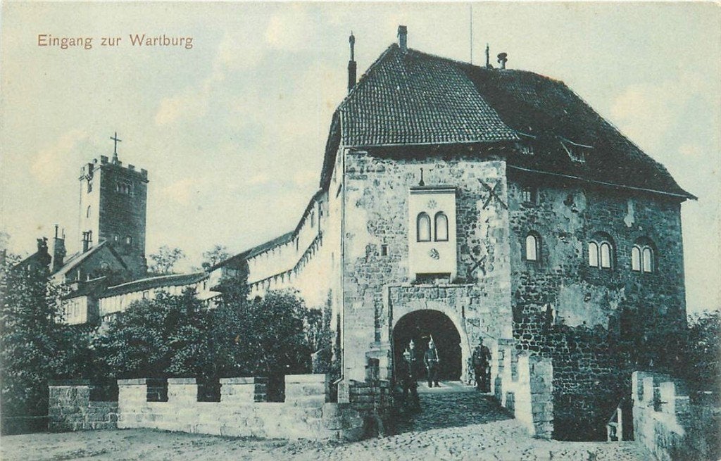 701-312-025 Eisenach Wartburg, Verzamelen, Verzenden, Voor 1920, Duitsland