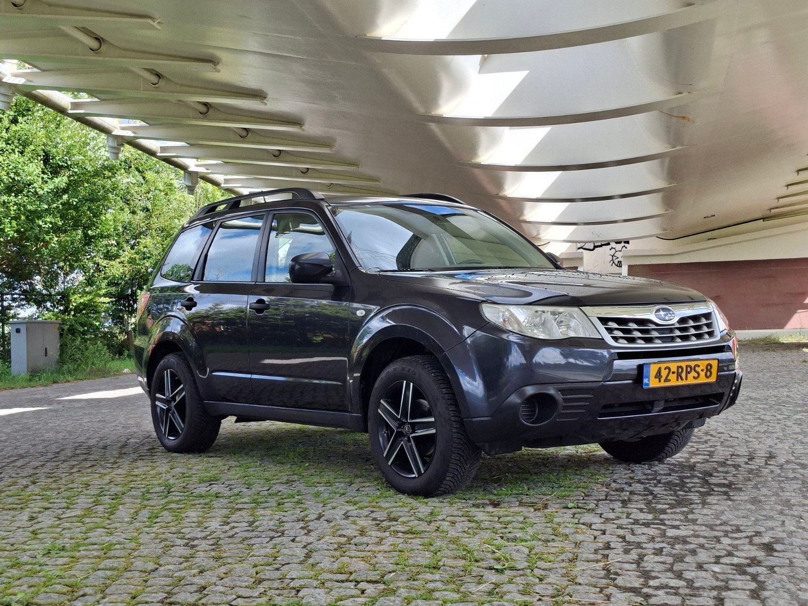 Nette Subaru Forester 2.0 X Intro AWD AUT 2011, Auto's, Subaru, Stof, 1995 cc, Zwart, 4 cilinders