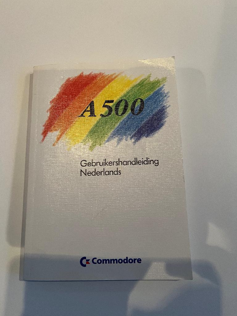 Amiga 500 gebruikershandleiding, Computers en Software, Vintage Computers, Ophalen of Verzenden, Commodore Amiga