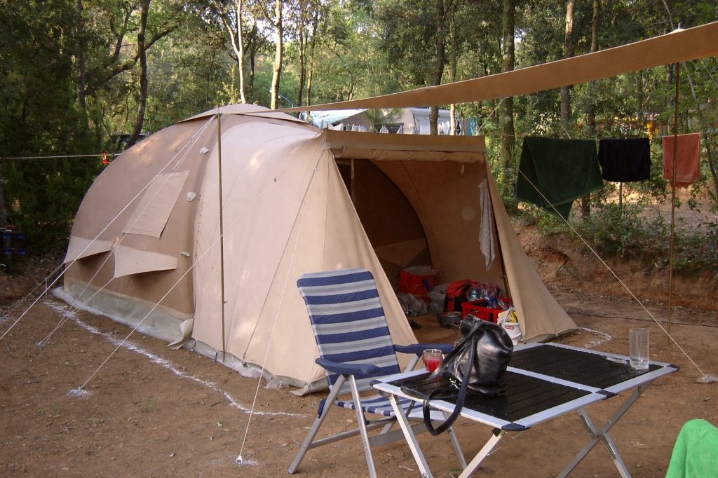 Karsten tent 300 x 300, Ophalen, Gebruikt, Tot en met 4