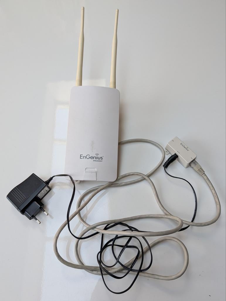EnGenius ENS202EXT Outdoor Access Point Router, Ophalen of Verzenden, Gebruikt, Router, EnGenius
