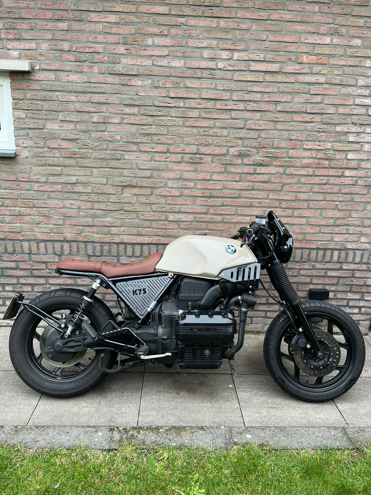 Bmw k75 scrambler / cafe racer, Motoren, Ophalen, Gebruikt