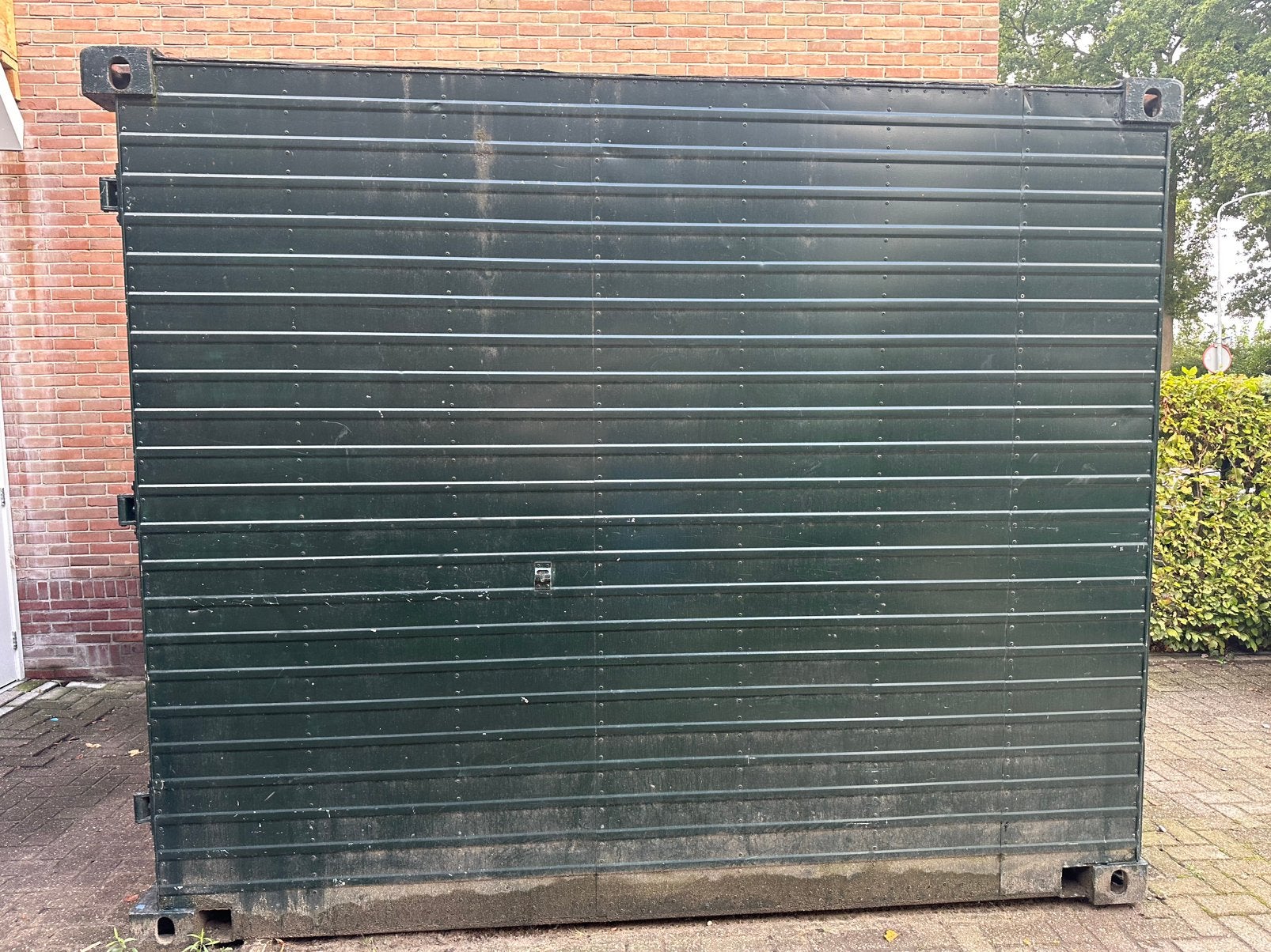 Container Bouwcontainer 10ft opslagcontainer elektra, Doe-het-zelf en Verbouw, Ophalen