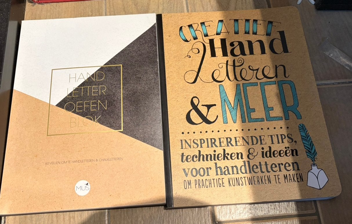 Creatief handletteren, Ophalen of Verzenden