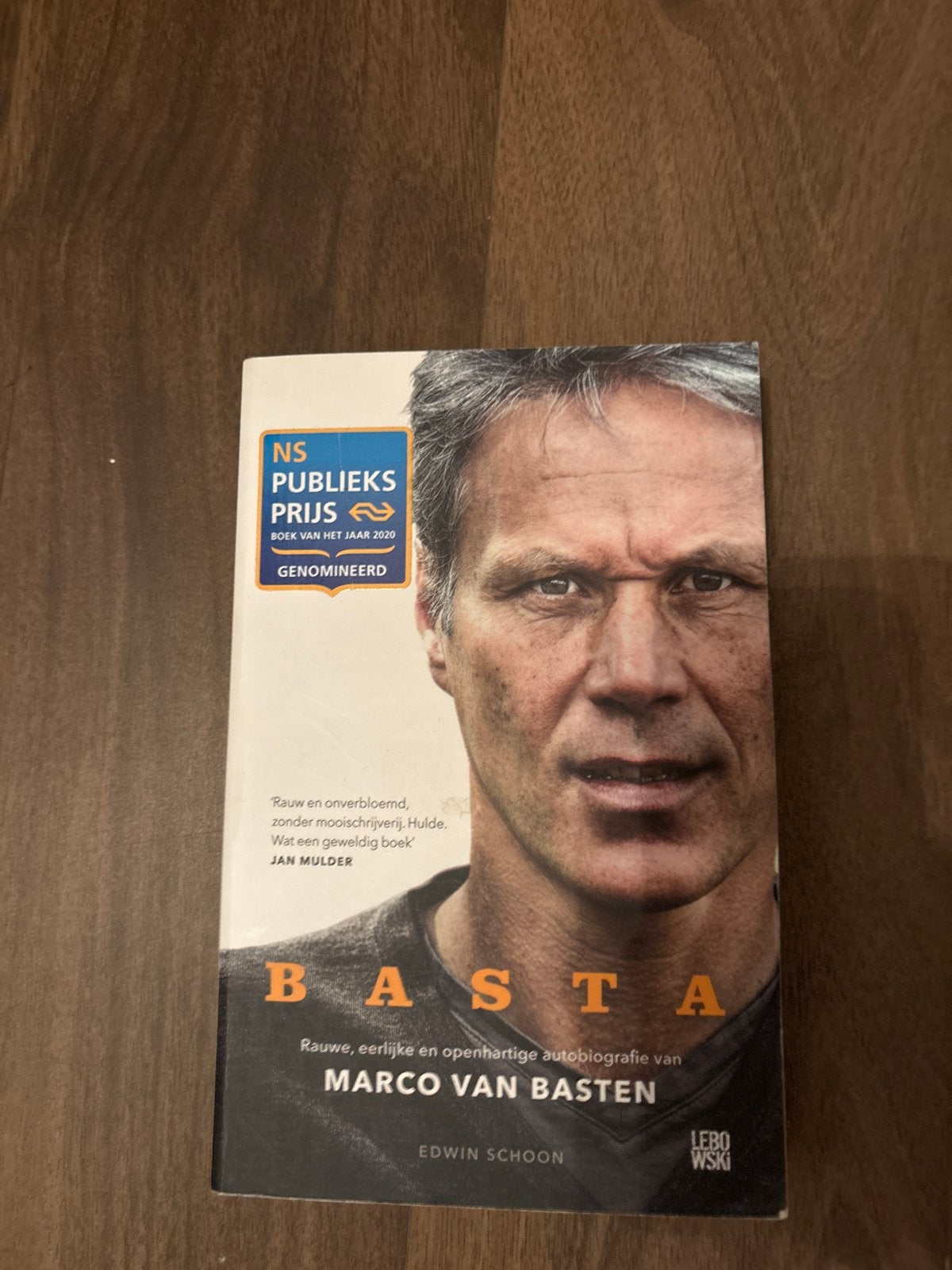 Basta - Rauwe, eerlijke en openhartige autobiografie, Ophalen of Verzenden, Zo goed als nieuw, Sport