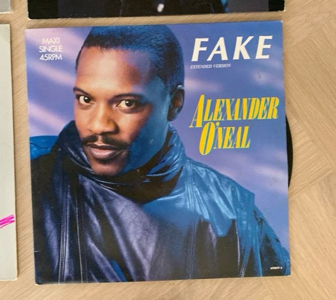 Alexander o’neal - fake op 12” vinyl, Ophalen of Verzenden, Gebruikt, 12 inch