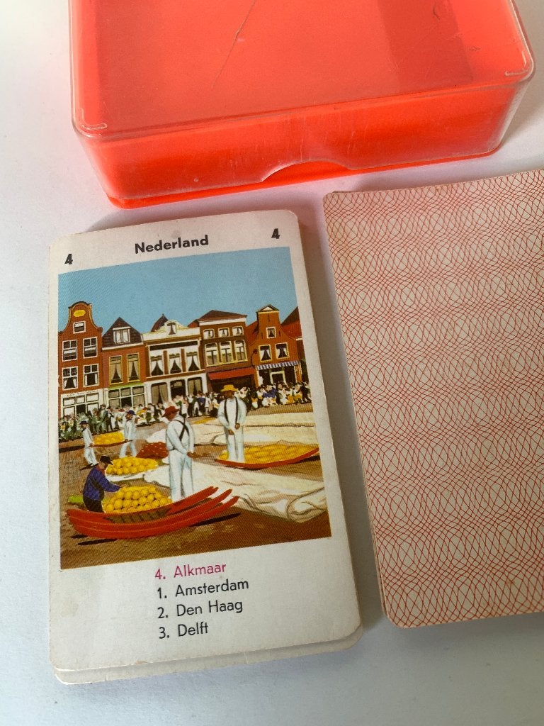 Landen Europa Kwartet - Educatief en Leuk!, Verzamelen, Speelkaarten, Jokers en Kwartetten, Ophalen of Verzenden, Gebruikt, Kwartet(ten)