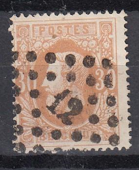 Belgie ocb 33, Verzenden, Gestempeld