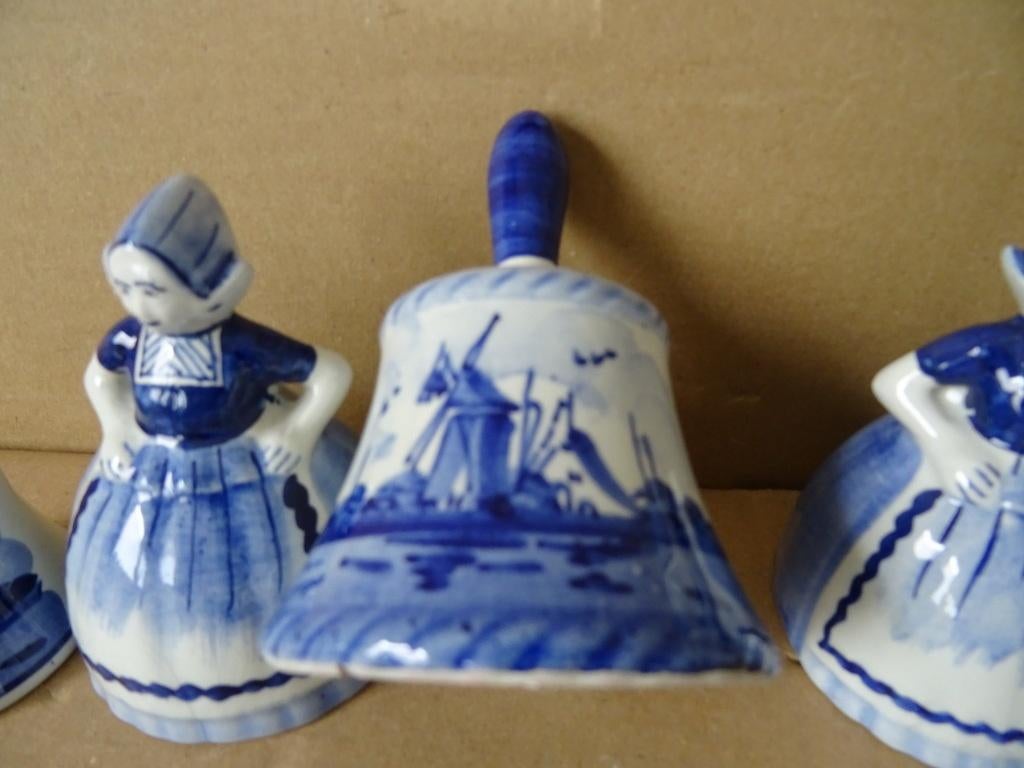 Collectie Delfts blauwe bellen Delfts Holland zonder klepels, Antiek en Kunst, Ophalen of Verzenden