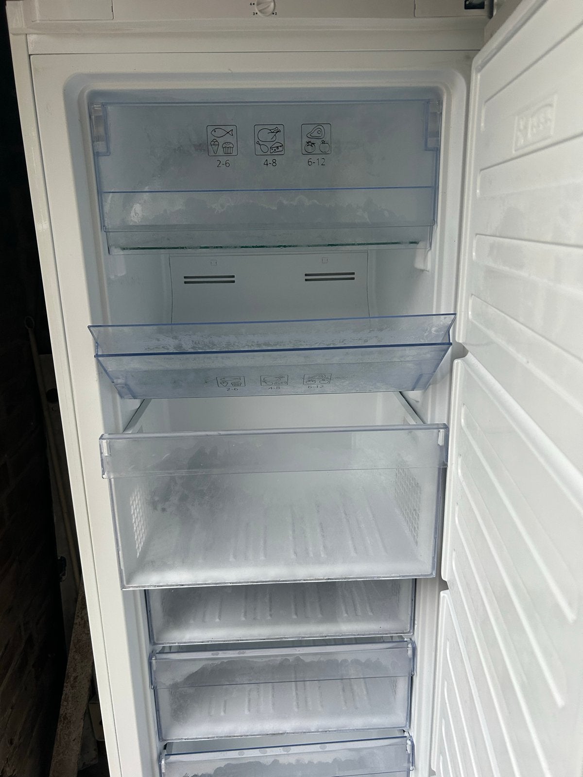 Beko No Frost Vrieskast - erg goede staat!, Minder dan 60 cm, 160 cm of meer, Zo goed als nieuw, Vrijstaand