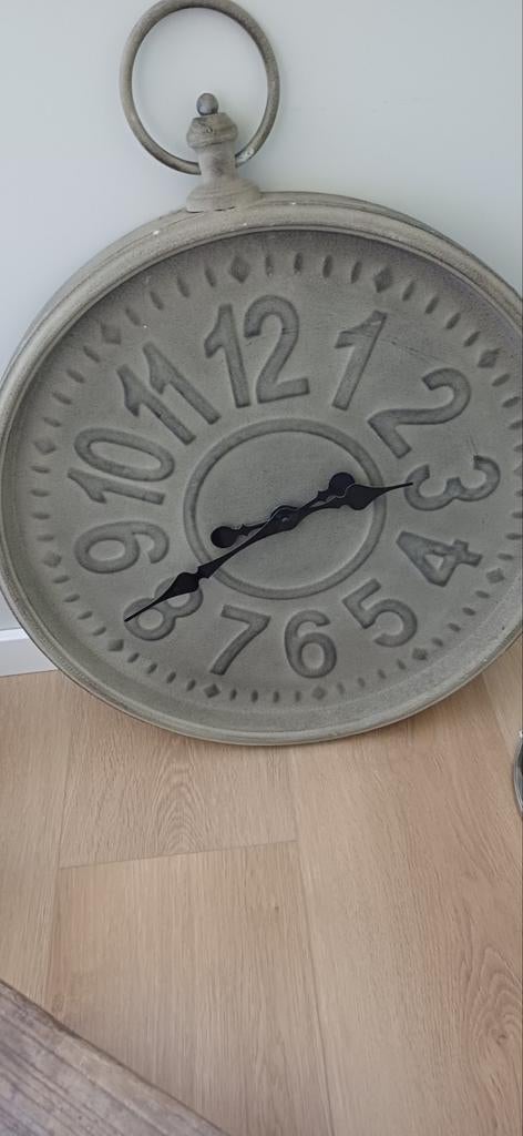 Mooie grote klok, Huis en Inrichting, Woonaccessoires | Klokken, Ophalen, Zo goed als nieuw, Wandklok