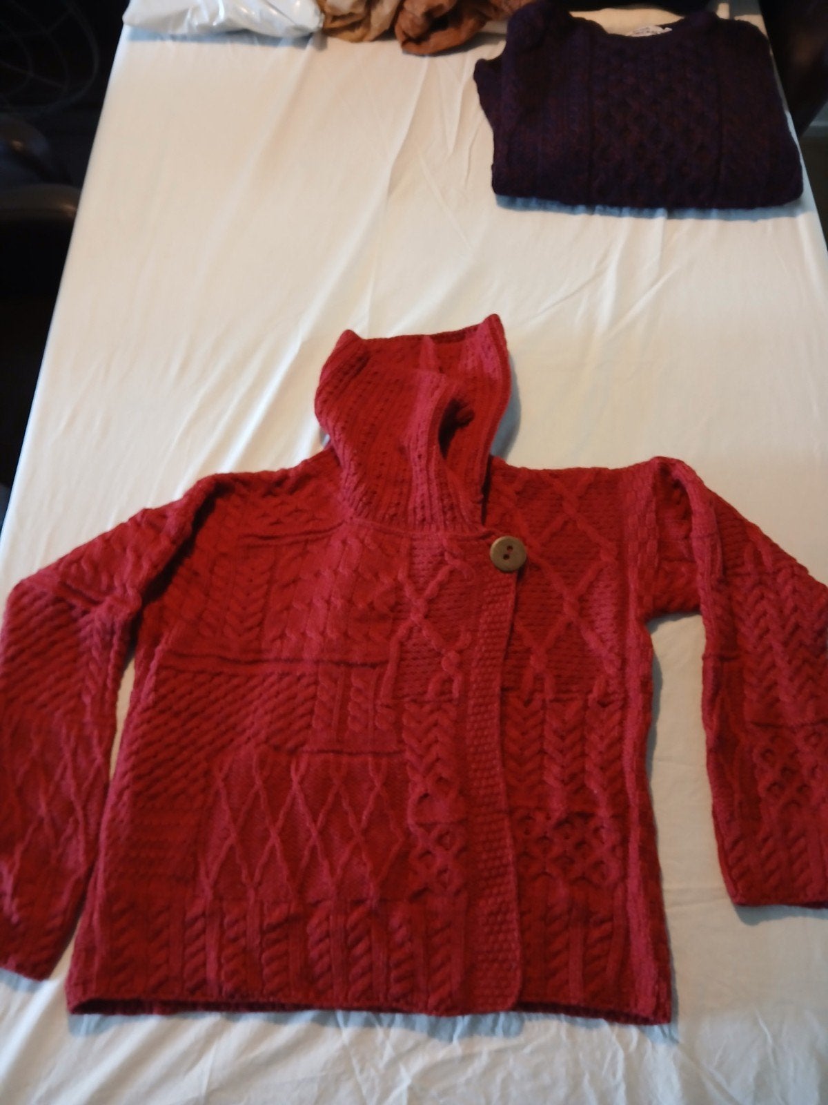 Carraig Donn 100% Merinowol Kabeltrui - Maat M, Kleding | Dames, Truien en Vesten, Maat 38/40 (M), Carraig Donn, Ophalen of Verzenden