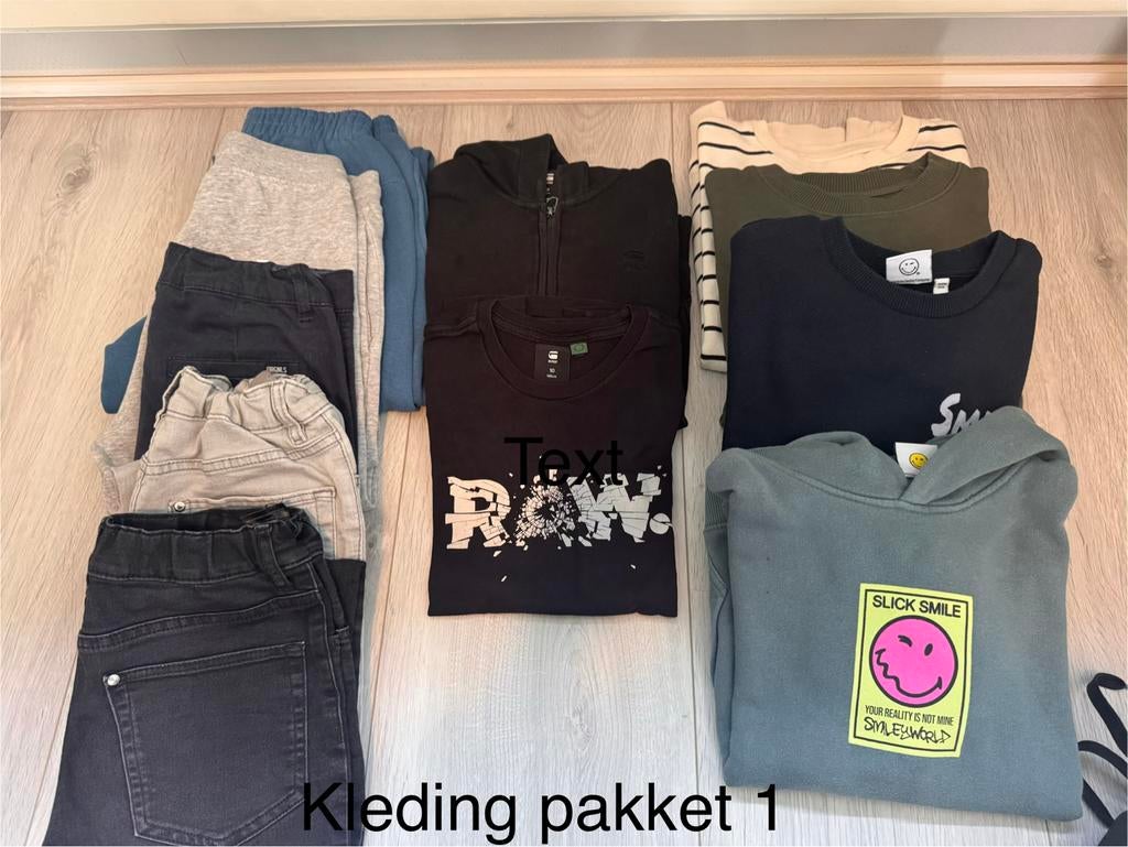 Kledingpakket Jongens maat 134/140, Ophalen of Verzenden, Gebruikt, Maat 140