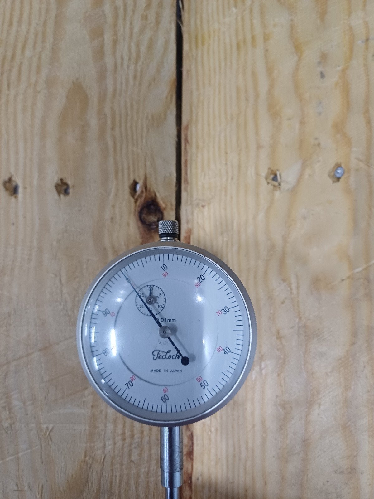 Teclock Meetklok (Dial Indicator) - Nauwkeurigheid 0.01 mm, Doe-het-zelf en Verbouw, Gereedschap | Machine-onderdelen en Toebehoren