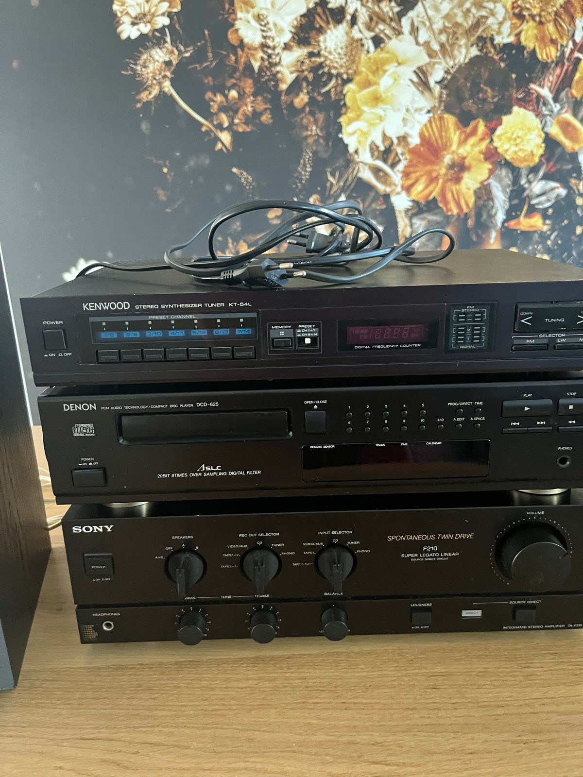 Foto 2 van Complete Stereo Installatie: Sony, Denon, Kenwood met B&W sp